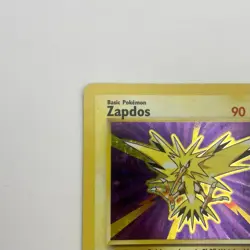 Zapdos 16/102 Unlimited Base Set Holo LP Rare WOTC Pokemon TCG Vintage Single - Image 3