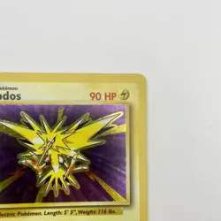 Zapdos 16/102 Unlimited Base Set Holo LP Rare WOTC Pokemon TCG Vintage Single - Image 4