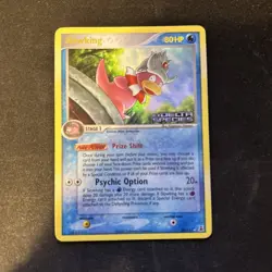 Pokemon TCG Slowking EX Delta Species 28/113 Reverse Holo Rare Stamped LP - Image 1