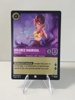 LORCANA FR Card - Chapter 9 51/204 Dolores Madrigal -✨ FOIL ✨ New - Image 1