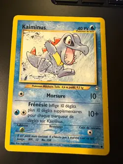 Pokemon Totodile (Kaiminus) Neo Genesis 80/111 French - Image 1