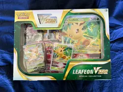 Pokemon TCG Leafeon VSTAR Special Collection Box Factory Sealed Brand New - Image 1