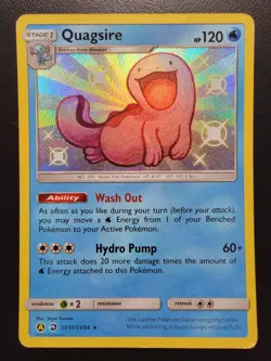 Quagsire SV10/SV94 Hidden Fates: Shiny Vault Holo Pokemon Tcg - Image 1