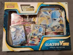 UNOPENED-Pokemon Glaceon Vstar Special Collection - Image 1