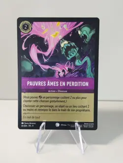 LORCANA FR Card - Chapter 9 61/204 Poor Lost Souls -✨ FOIL ✨ New - Image 1