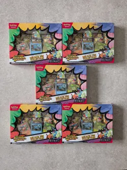 5x New Pokemon TCG Ascended Heroes First Partners Deluxe Pin Collection Boxes - Image 1