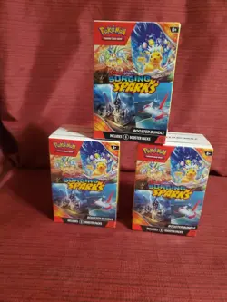 Pokemon TCG Surging Sparks Booster Bundle Lot X3 (18 Packs) NEW Factory Sealed - Image 1