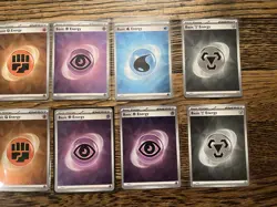 Pokemon Prismatic Evolutions Reverse Holo Energy Qty 14 Set Collection - Image 3