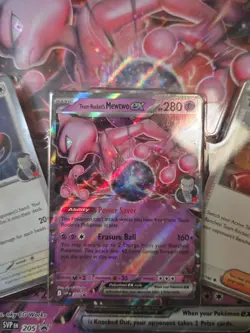 Pokemon TCG Destined Rivals Team Rockets Mewtwo EX Box Promos + Jumbo - Image 5