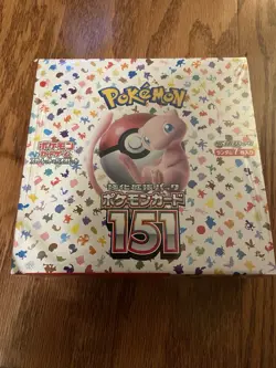 1x Pokemon 151 Japanese Booster Box SV2a – Factory Sealed - Image 1