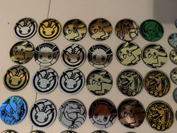 Pokemon Coin Lot of 61 Plastic Collectible Charizard Blastoise Pikachu - Image 2