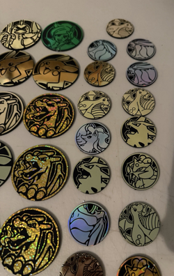 Pokemon Coin Lot of 61 Plastic Collectible Charizard Blastoise Pikachu - Image 4