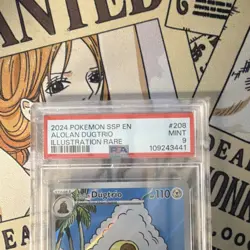2024 Pokemon TCG Alolan Dugtrio Illustration Rare Surging Sparks 208/191 PSA 9 - Image 4