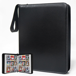 Card Binder for Trading Cards,9 Pocket with 60 Sleeves up to 1080 Cards,Waterpro - Image 1