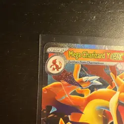 Mega Charizard Y EX – 022/217 – Ultra Rare – Ascended Heroes – Pokemon TCG – NM - Image 2