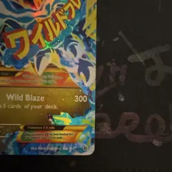 Pokemon M Charizard EX Full Art Holo Secret Rare 108/106 Flashfire - Image 3