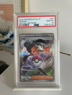 Nemona 351/190 - Shiny Treasure sv4a - Special Art Rare PSA 10 - Pokemon TCG - Image 1