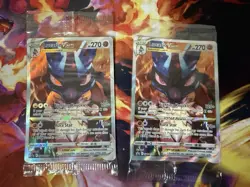 Pokemon Sword & Shield - Lucario Vstar Black Star Promo x2 - Ships Fast! - Image 1