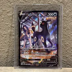 Pokemon - TG22/TG30 Umbreon V SWSH09 Brilliant Stars TG Ultra Rare Holo NM TCG - Image 1