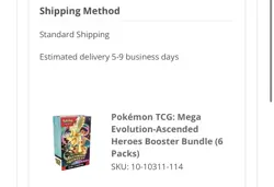 Pokemon TCG: Mega Evolution Ascended Heroes Booster Bundle LOT OF 4 PRESALE - Image 1