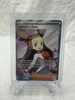 Pokemon TCG: Surging Sparks: 233/191: Jasmine's Gaze Full Art Trainer (NM) - Image 1