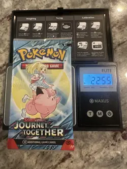 22.55g! HEAVY!- Pokemon TCG Journey Together Booster Pack! Sealed!-Possible GODU - Image 1