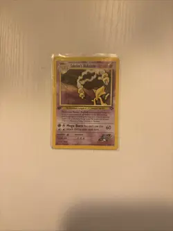 Pokemon TCG Sabrina's Alakazam Holo Rare 1st Ed 16/32 Near Mint - Image 1