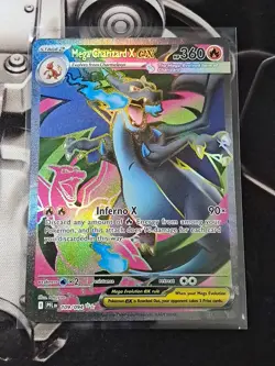 Pokemon TCG - Mega Charizard X ex 109/094 Me02: PFL Holo - NEAR MINT - Image 1