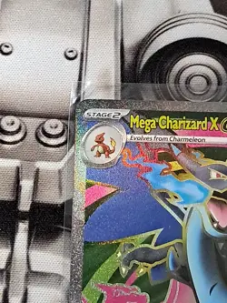 Pokemon TCG - Mega Charizard X ex 109/094 Me02: PFL Holo - NEAR MINT - Image 4