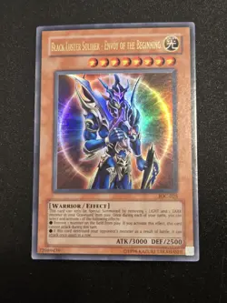 Yu-Gi-Oh - Black Luster Soldier Envoy of the Beginning - IOC-025 Ultra Rare NM - Image 1