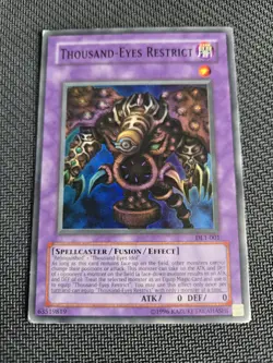 Thousand-Eyes Restrict DL1-001 Super Rare Unlimited Edition MP Yugioh - Image 1