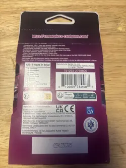 One Piece Sleeved Booster Pack Op-11 A Fist of Divine Speed English New Sealed - Image 2