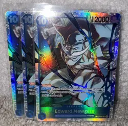 Edward Newgate OP13-042 SR x3 One Piece Card Game TCG NM English - Image 1