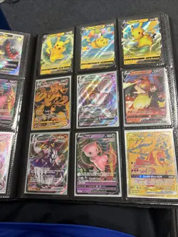 Pokemon V Max Lot Vmax GX Details In Description With Binder 80 + Cards - Image 1