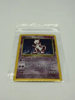 Mewtwo Pokemon Card 1995 Holographic Ungraded 10/102 - Image 1