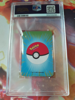 1999 Pokemon Logo Joker Bicycle Mini Playing Card Green Deck PSA 10 Gem Mint - Image 2