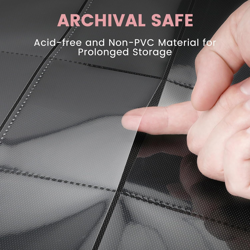9 Pocket Card Binder, Premium Ringless Trading Card Binder 360 Side Loading Pock - Image 5