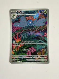 Pokemon Card - Gloom 198/197 Illustration Rare Obsidian Flames - Image 3