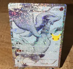 Reshiram 113/114 Celebrations: Classic Collection Holo Pack Fresh Lots 2 Cards - Image 5