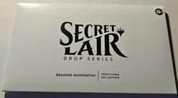 MTG Secret Lair Absolute Annihilation Foil Edition SEALED - Image 1