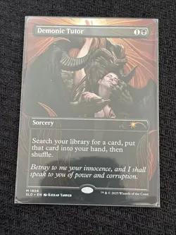 Demonic Tutor Secret Lair Drop Regular Non Tournament Play - Image 1