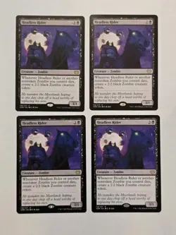 4x Headless Rider - Crimson Vow - Near Mint - MTG - Image 1