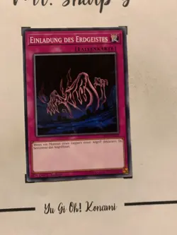 EINLADUNG DES ERDGEISTES - 1. AUFLAGE LED5-DE011 DEUTSCH Yu-Gi-Oh! CARD COMMON - Image 3