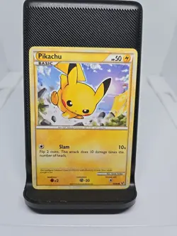 2010 Pikachu 61/90 Regular Pokemon TCG HS Undaunted - Image 1