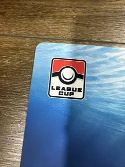 Official Pokemon Champion League playmat featuring Blastoise and Piplup Cup - Image 3