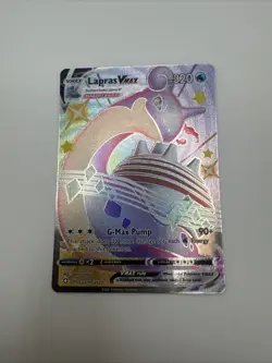 Lapras VMAX SV111/SV122 Full Art Shining Fates: Shiny Vault Pokemon - Image 1