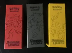 Pokemon Shining Legends Super Premium Collection EMPTY Box Only - Image 4