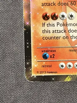 2013 Heatran EX 13/116 Ultra Rare Pokemon Plasma Freeze Team - Image 2