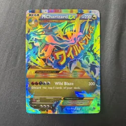 Pokemon - Mega M Charizard EX Holo 108/111 Ultra Rare - Flashfire - NM - 2014 - Image 1