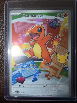 Pokemon First Partner Illustration Collection Charmander 038 - Image 1
